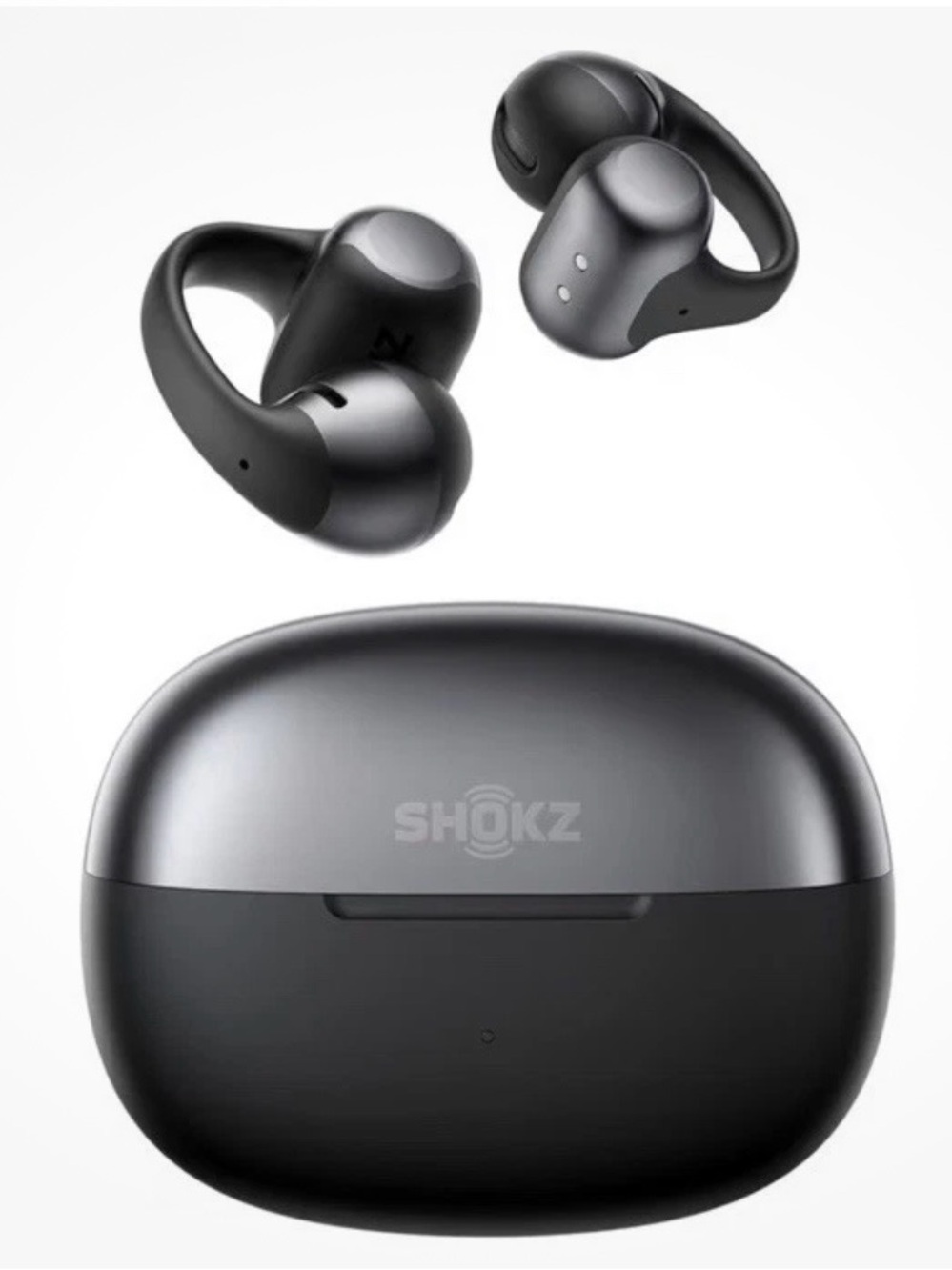 SHOKZ OpenDots ONE-Open-Ear, Clip-On Earbuds-Wireless Bluetooth Earbuds